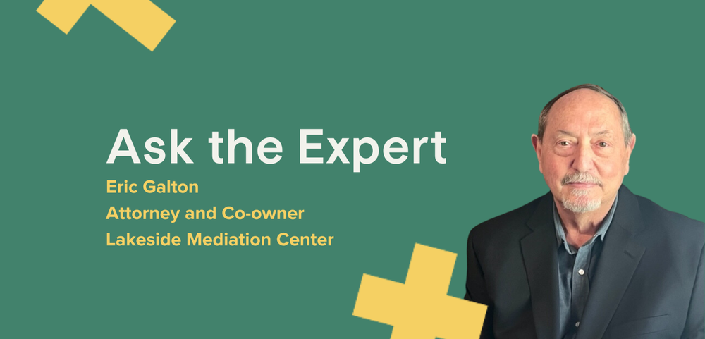 Eric Galton, Attorney and Co-owner, Lakeside Mediation Center