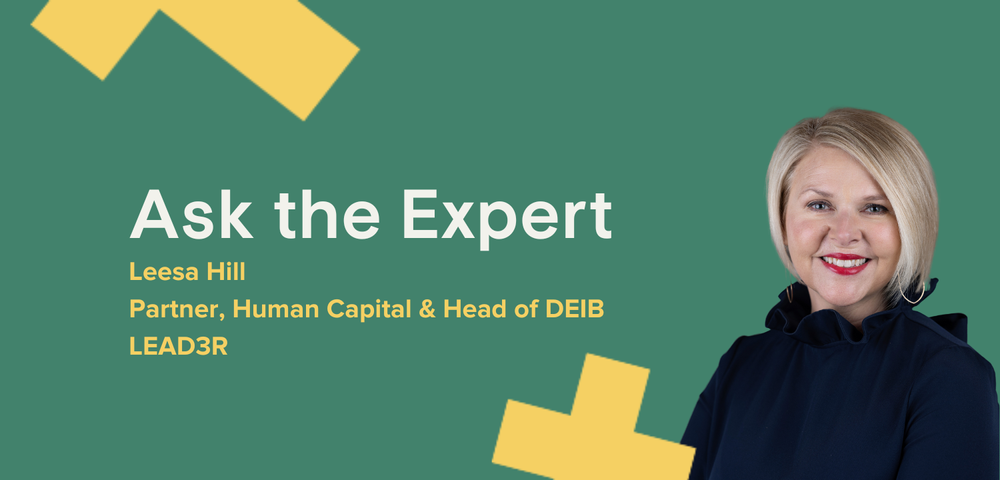 Leesa Hill, Partner, Human Capital & Head of DEIB, LEAD3R 