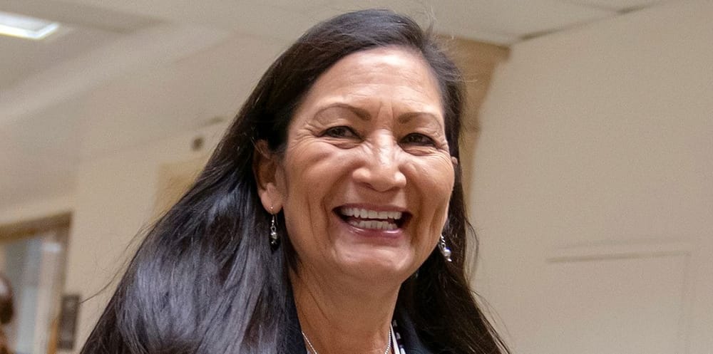 Photo of Debra Haaland smiling