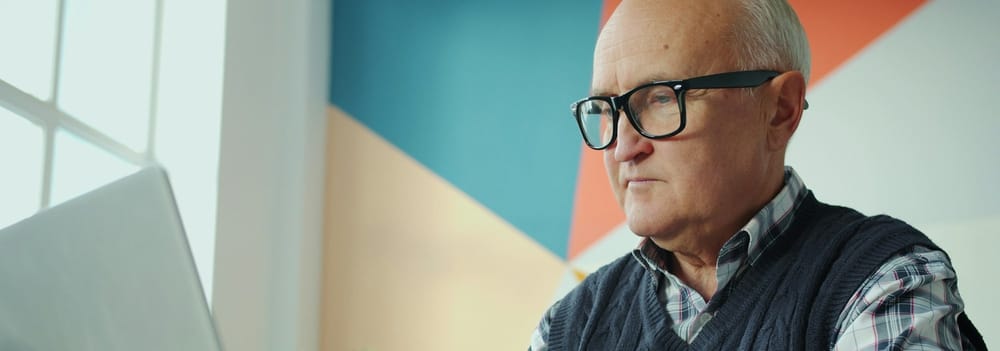 An older employee researchers how to work well with Gen Z